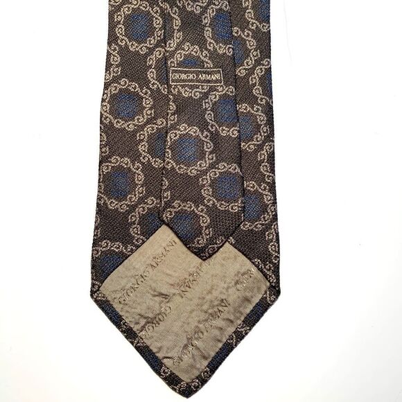 Giorgio Armani Silk Men’s Tie - Picture 3 of 3